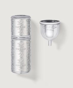 Refillable Travel Perfume Atomizer 50ml - Silver/Silver